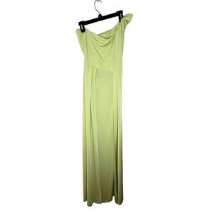 Lucy in the Sky One Shoulder Open Back Maxi Dress Size Large